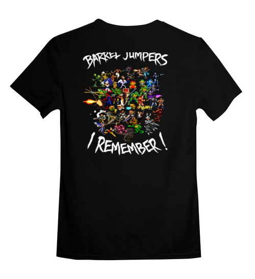 Заказать детскую футболку в Москве. Детская футболка классическая унисекс Barrel Jumpers. I Remember! от BJ Shop - готовые дизайны и нанесение принтов.