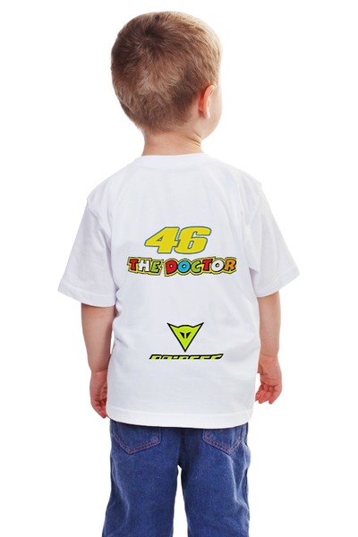 Заказать детскую футболку в Москве. Детская футболка классическая унисекс Yamaha Racing от Illson Pride - готовые дизайны и нанесение принтов.