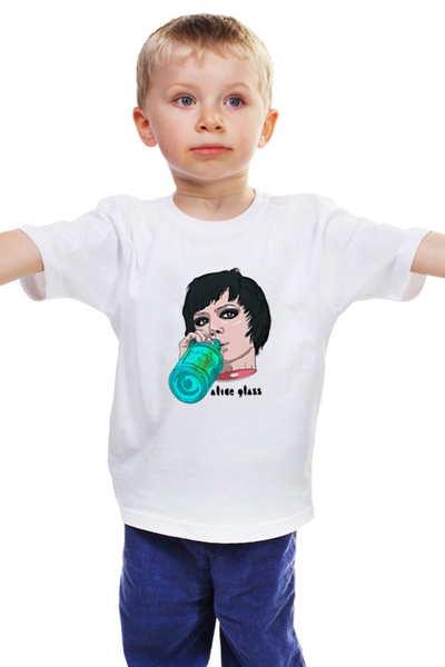 Заказать детскую футболку в Москве. Детская футболка классическая унисекс Crystal Castles  от cherdantcev - готовые дизайны и нанесение принтов.