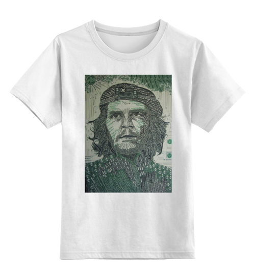 Заказать детскую футболку в Москве. Детская футболка классическая унисекс Che Guevara  от Leichenwagen - готовые дизайны и нанесение принтов.