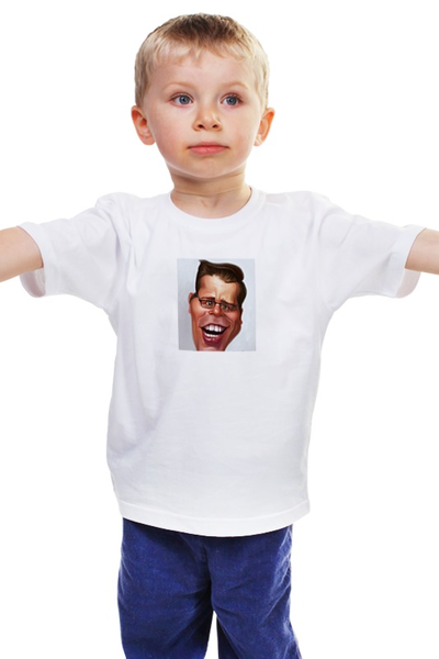 Заказать детскую футболку в Москве. Детская футболка классическая унисекс Comedy от Максим - готовые дизайны и нанесение принтов.