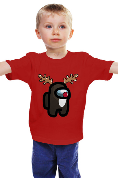 Заказать детскую футболку в Москве. Детская футболка классическая унисекс Новогодняя!! от EK  - готовые дизайны и нанесение принтов.