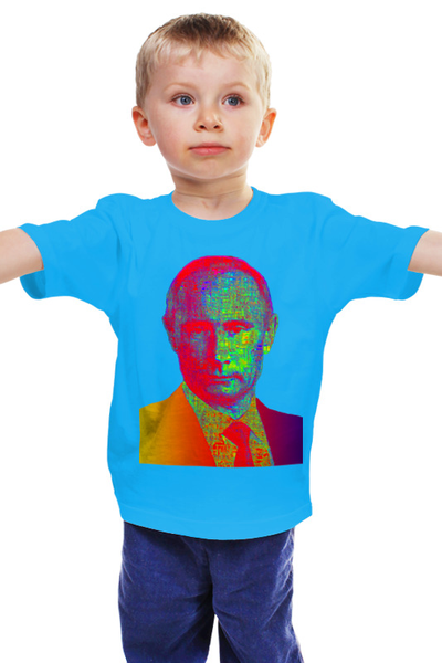 Заказать детскую футболку в Москве. Детская футболка классическая унисекс МОй Президент от Pinky-Winky - готовые дизайны и нанесение принтов.