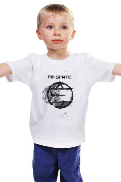 Заказать детскую футболку в Москве. Детская футболка классическая унисекс Emigrate Silent so long от Jack - готовые дизайны и нанесение принтов.
