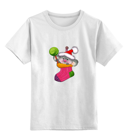 Заказать детскую футболку в Москве. Детская футболка классическая унисекс Новый год от THE_NISE  - готовые дизайны и нанесение принтов.