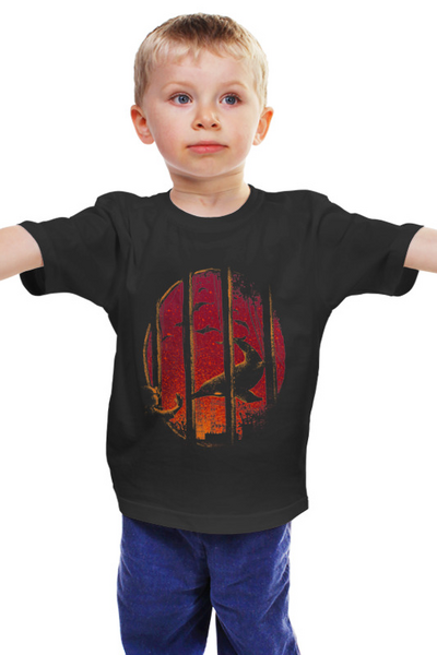 Заказать детскую футболку в Москве. Детская футболка классическая унисекс Фантастический океанариум от ISliM - готовые дизайны и нанесение принтов.