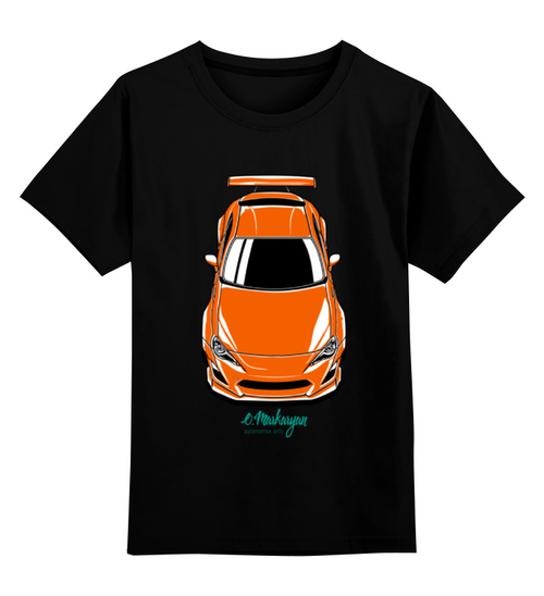 Заказать детскую футболку в Москве. Детская футболка классическая унисекс Toyota GT86 / Scion FRS от Oleg Markaryan - готовые дизайны и нанесение принтов.