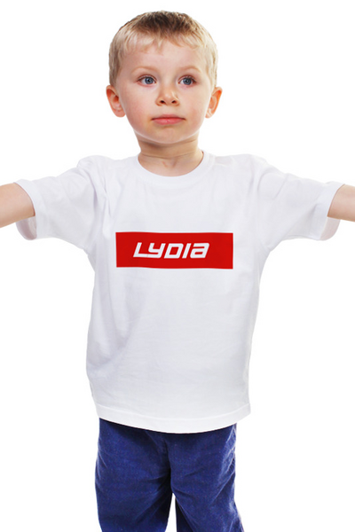 Заказать детскую футболку в Москве. Детская футболка классическая унисекс Lydia от THE_NISE  - готовые дизайны и нанесение принтов.