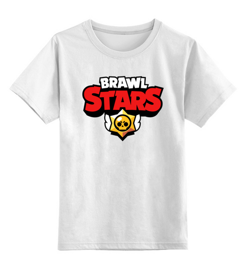 Заказать детскую футболку в Москве. Детская футболка классическая унисекс "Brawl Stars"  от Ярослав Фесюк - готовые дизайны и нанесение принтов.
