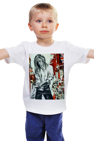 Заказать детскую футболку в Москве. Детская футболка классическая унисекс Без названия от александр панин - готовые дизайны и нанесение принтов.