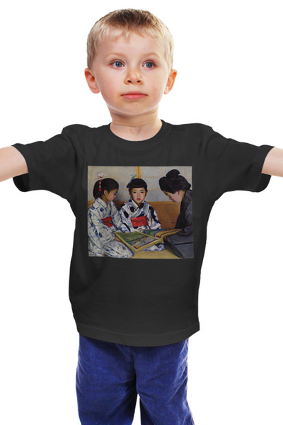 Заказать детскую футболку в Москве. Детская футболка классическая унисекс Книжка с картинками (Лила Кэбот Перри) от trend - готовые дизайны и нанесение принтов.