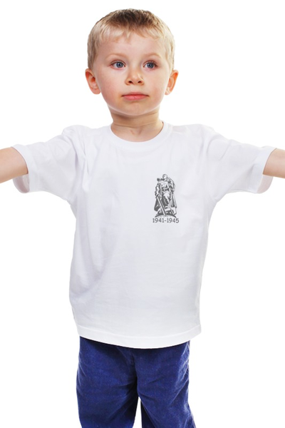 Заказать детскую футболку в Москве. Детская футболка классическая унисекс Неизвестный солдат от Oleg Belenitsa - готовые дизайны и нанесение принтов.