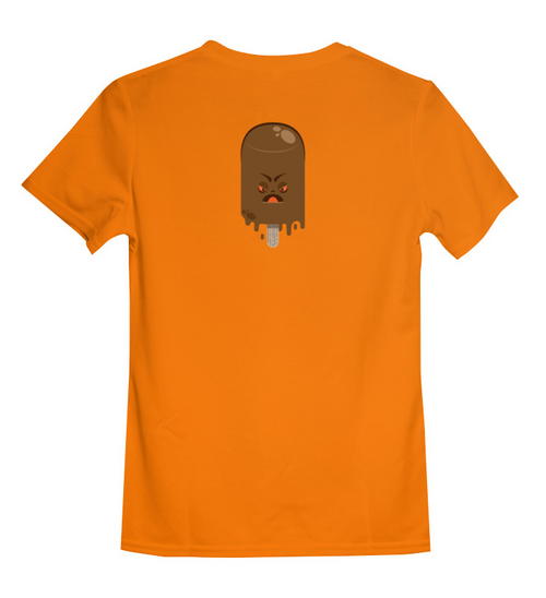 Заказать детскую футболку в Москве. Детская футболка классическая унисекс Злобная мороженка от IrinkaArt  - готовые дизайны и нанесение принтов.