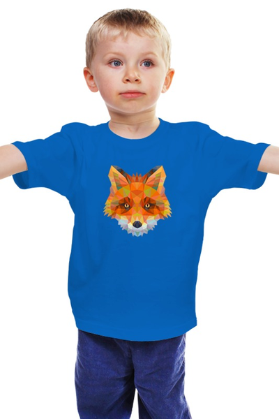 Заказать детскую футболку в Москве. Детская футболка классическая унисекс Лисица от trend - готовые дизайны и нанесение принтов.