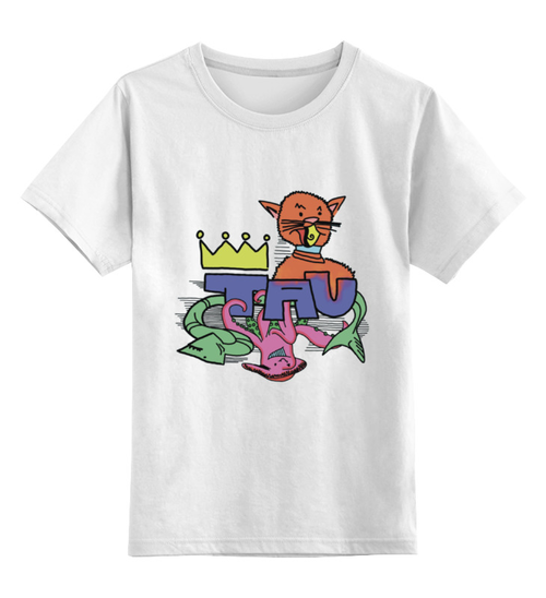 Заказать детскую футболку в Москве. Детская футболка классическая унисекс Граффити от ideboshir - готовые дизайны и нанесение принтов.