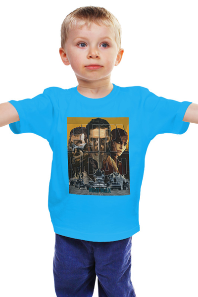 Заказать детскую футболку в Москве. Детская футболка классическая унисекс Mad Max / Безумный Макс от KinoArt - готовые дизайны и нанесение принтов.