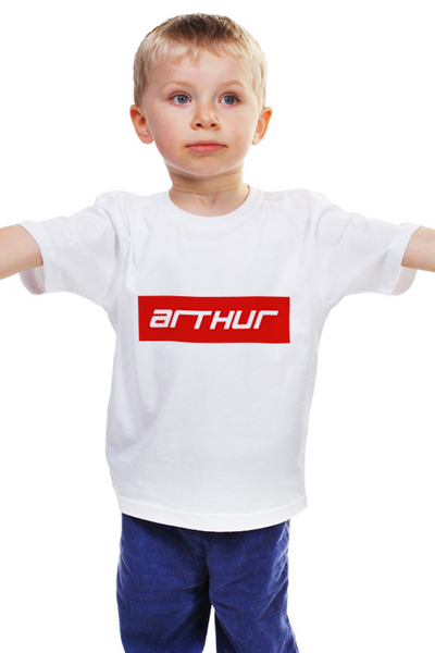 Заказать детскую футболку в Москве. Детская футболка классическая унисекс Arthur от THE_NISE  - готовые дизайны и нанесение принтов.