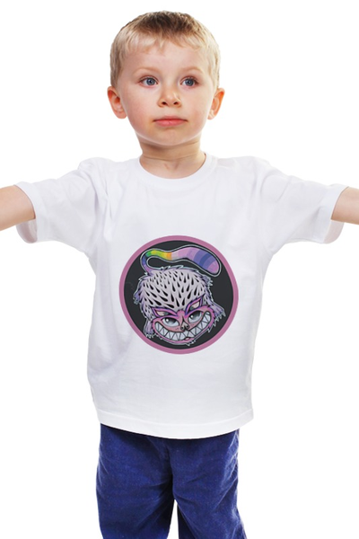 Заказать детскую футболку в Москве. Детская футболка классическая унисекс Hyper Cat от priceless - готовые дизайны и нанесение принтов.