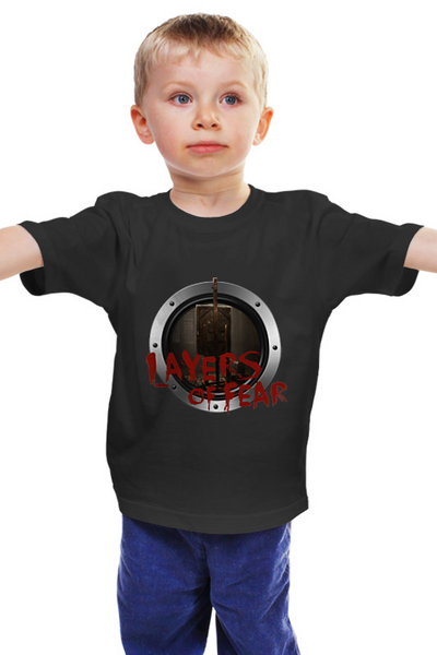 Заказать детскую футболку в Москве. Детская футболка классическая унисекс Layers of Fear от THE_NISE  - готовые дизайны и нанесение принтов.