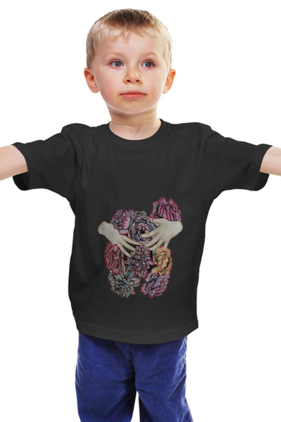 Заказать детскую футболку в Москве. Детская футболка классическая унисекс Руки от sleeping_ocean - готовые дизайны и нанесение принтов.