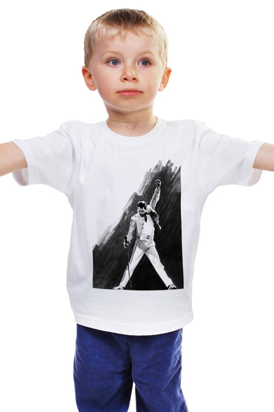 Заказать детскую футболку в Москве. Детская футболка классическая унисекс Freddy by K.Karavaev от Design Ministry - готовые дизайны и нанесение принтов.