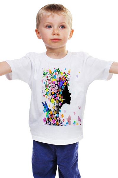 Заказать детскую футболку в Москве. Детская футболка классическая унисекс Природа от THE_NISE  - готовые дизайны и нанесение принтов.