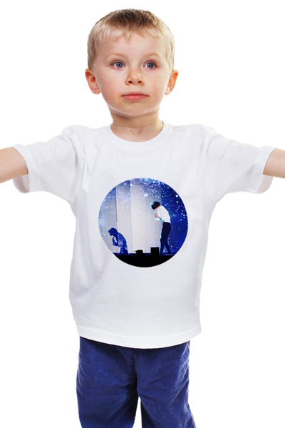 Заказать детскую футболку в Москве. Детская футболка классическая унисекс exo-Kai от K-maker - готовые дизайны и нанесение принтов.