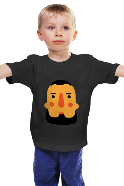 Заказать детскую футболку в Москве. Детская футболка классическая унисекс Борода VII от donze - готовые дизайны и нанесение принтов.