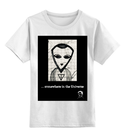 Заказать детскую футболку в Москве. Детская футболка классическая унисекс RA Tesla от Anna - готовые дизайны и нанесение принтов.