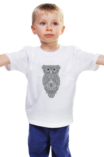 Заказать детскую футболку в Москве. Детская футболка классическая унисекс Птичка от THE_NISE  - готовые дизайны и нанесение принтов.