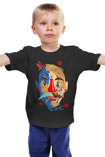 Заказать детскую футболку в Москве. Детская футболка классическая унисекс Арт хипстер от sanchezz111 - готовые дизайны и нанесение принтов.