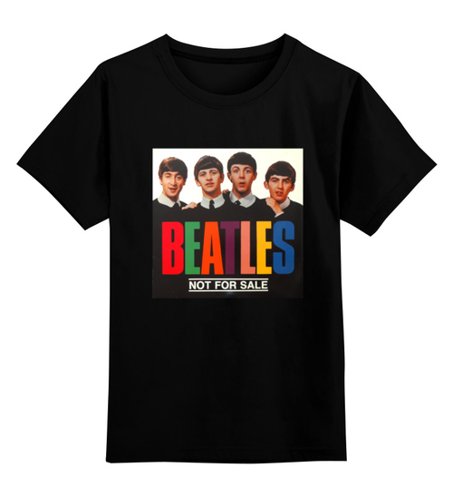 Заказать детскую футболку в Москве. Детская футболка классическая унисекс The Beatles  от cherdantcev - готовые дизайны и нанесение принтов.