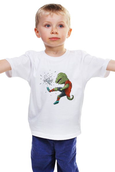 Заказать детскую футболку в Москве. Детская футболка классическая унисекс Футбол от YellowCloverShop - готовые дизайны и нанесение принтов.