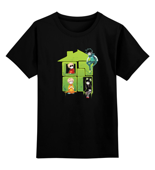 Заказать детскую футболку в Москве. Детская футболка классическая унисекс Логотип "Хоумстак" от Pega - готовые дизайны и нанесение принтов.