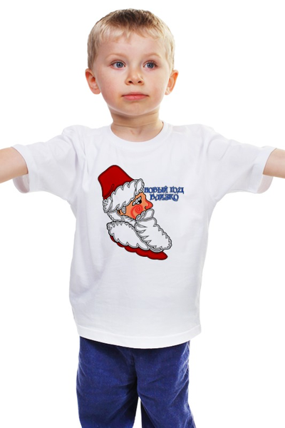 Заказать детскую футболку в Москве. Детская футболка классическая унисекс Новый год близко от gopotol - готовые дизайны и нанесение принтов.