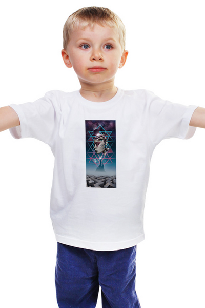 Заказать детскую футболку в Москве. Детская футболка классическая унисекс Галактика от Дана Столыпина - готовые дизайны и нанесение принтов.