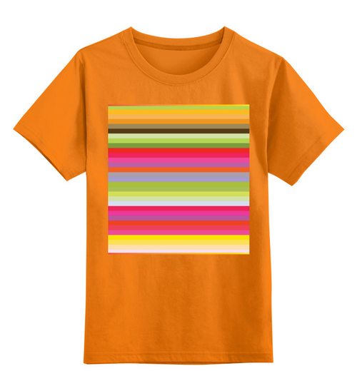 Заказать детскую футболку в Москве. Детская футболка классическая унисекс Флюид от Vadim Koval - готовые дизайны и нанесение принтов.