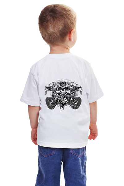 Заказать детскую футболку в Москве. Детская футболка классическая унисекс HEAVY METAL от Phoenix-W  - готовые дизайны и нанесение принтов.