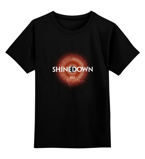 Заказать детскую футболку в Москве. Детская футболка классическая унисекс Shinedown от Fedor - готовые дизайны и нанесение принтов.