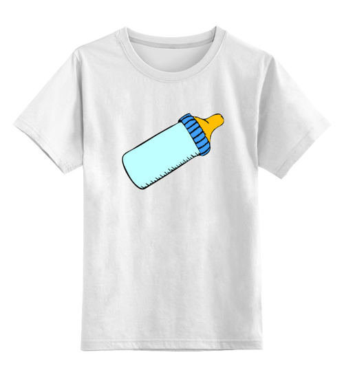 Заказать детскую футболку в Москве. Детская футболка классическая унисекс кормилка от Артем Мороз - готовые дизайны и нанесение принтов.