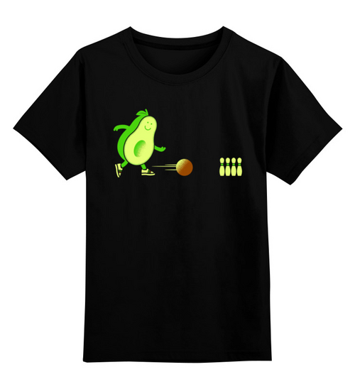 Заказать детскую футболку в Москве. Детская футболка классическая унисекс ❖ Avocado Bowl ❖ от balden - готовые дизайны и нанесение принтов.