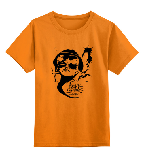 Заказать детскую футболку в Москве. Детская футболка классическая унисекс Рауль Дюк от YellowCloverShop - готовые дизайны и нанесение принтов.