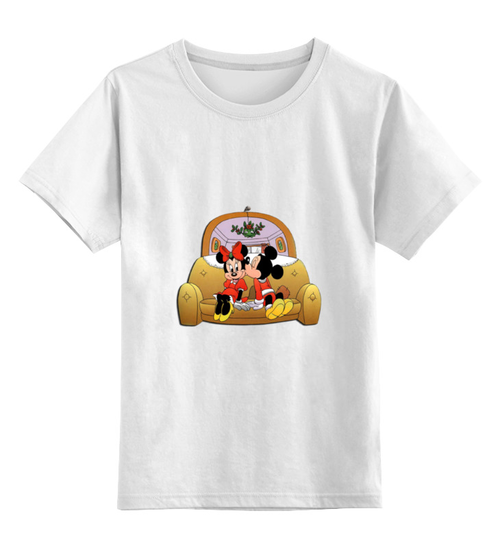 Заказать детскую футболку в Москве. Детская футболка классическая унисекс Микки семья от Vinli.shop  - готовые дизайны и нанесение принтов.
