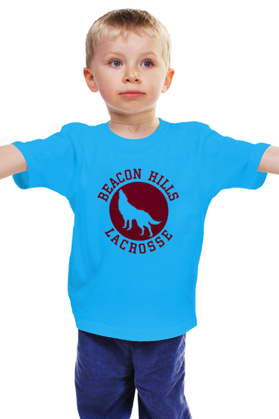 Заказать детскую футболку в Москве. Детская футболка классическая унисекс Teen Wolf - beacon hills от cherdantcev - готовые дизайны и нанесение принтов.