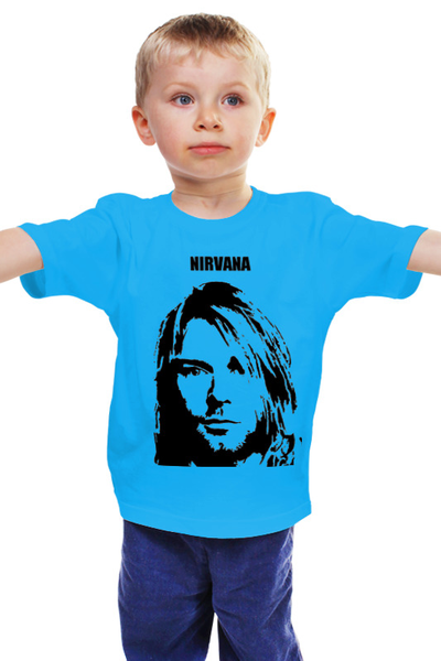 Заказать детскую футболку в Москве. Детская футболка классическая унисекс Nirvana от tito - готовые дизайны и нанесение принтов.