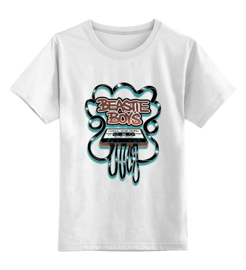 Заказать детскую футболку в Москве. Детская футболка классическая унисекс Beastie boys от ПРИНТЫ ПЕЧАТЬ  - готовые дизайны и нанесение принтов.