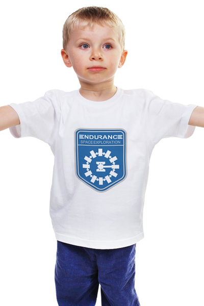 Заказать детскую футболку в Москве. Детская футболка классическая унисекс Endurance (Interstellar) от coolmag - готовые дизайны и нанесение принтов.