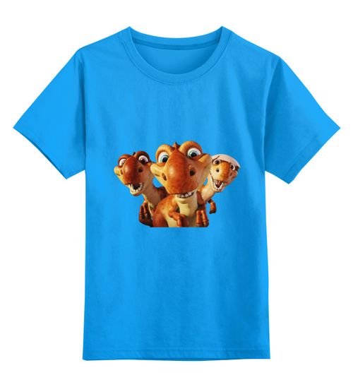 Заказать детскую футболку в Москве. Детская футболка классическая унисекс Динозавры от Fil6 - готовые дизайны и нанесение принтов.