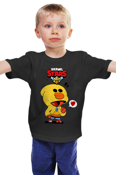 Заказать детскую футболку в Москве. Детская футболка классическая унисекс Brawl Stars     от ПРИНТЫ ПЕЧАТЬ  - готовые дизайны и нанесение принтов.
