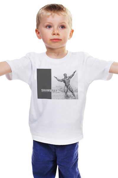 Заказать детскую футболку в Москве. Детская футболка классическая унисекс Shawn Ray / Шон Рей  от KinoArt - готовые дизайны и нанесение принтов.